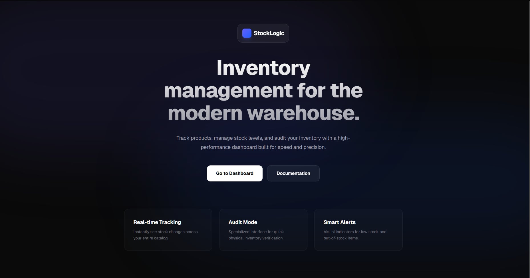 StockLogic Inventory SaaS